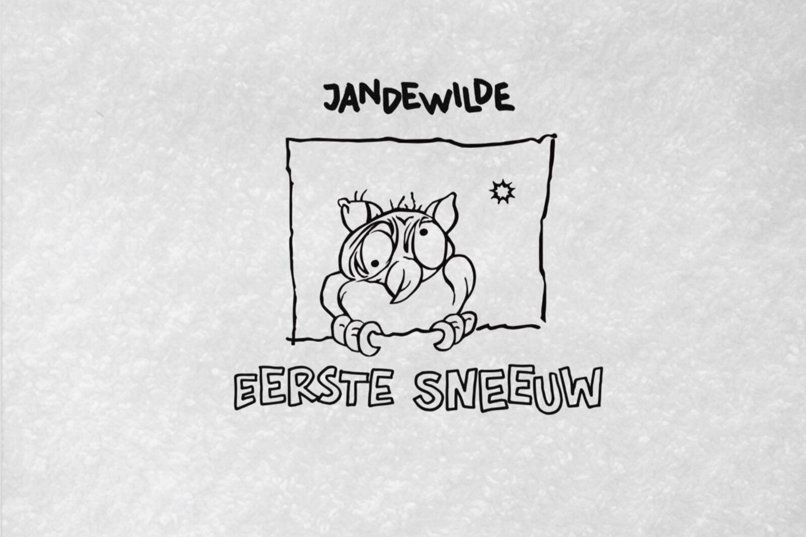 Belpopklassieker ‘Eerste Sneeuw’ van Jan De Wilde voor het eerst verkrijgbaar als 7inch vinyl single.