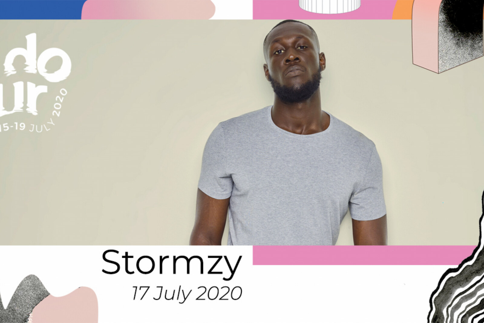 Stormzy, koning van grime, op Dour Festival 2020