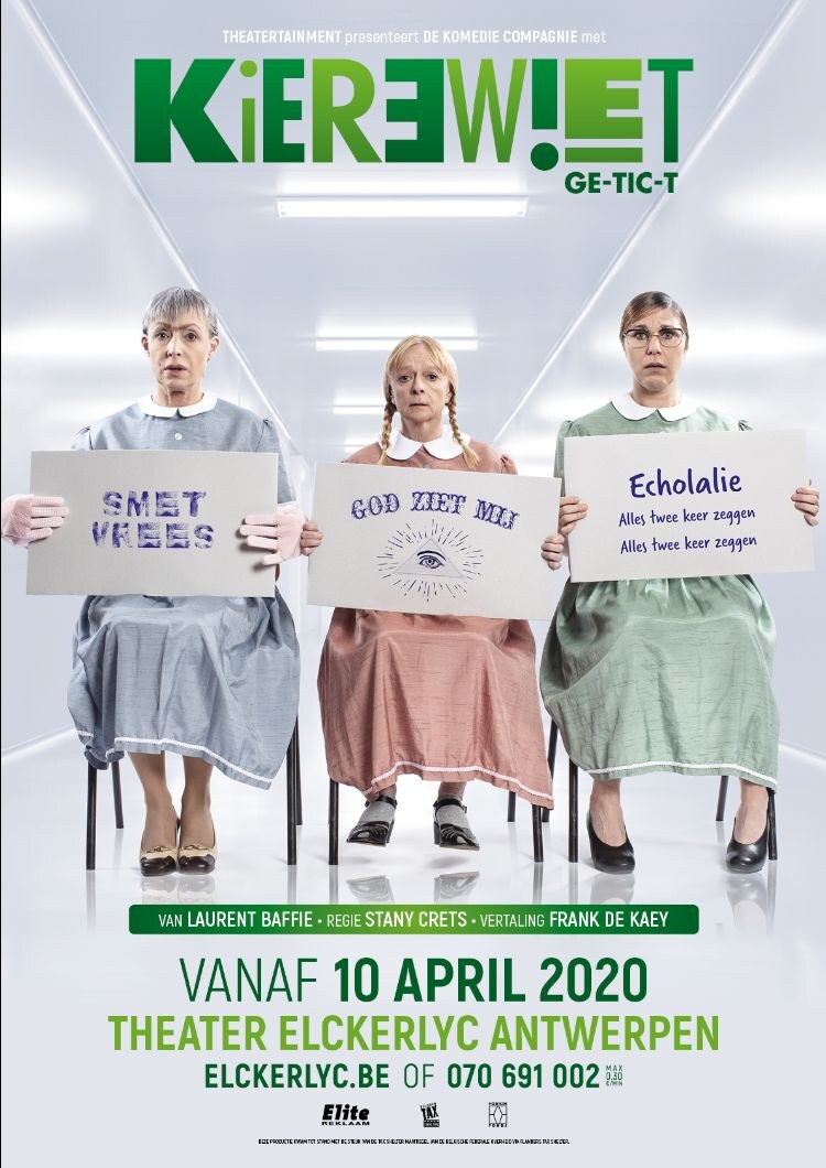 Greet Rouffaer, Linda De Ridder en Vicky Florus spelen dit voorjaar de vrouwelijke hoofdrollen in de zotte komedie Kierewiet