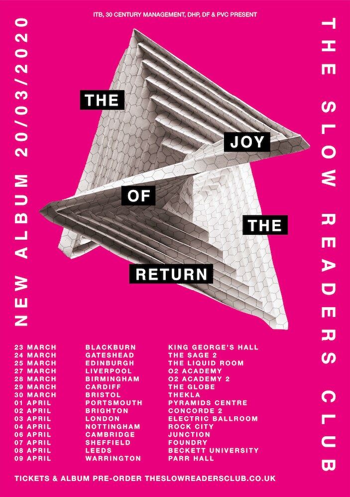 The Slow Readers Club announce new album 'The Joy Of The Return'b announce new album 'The Joy Of The Return'