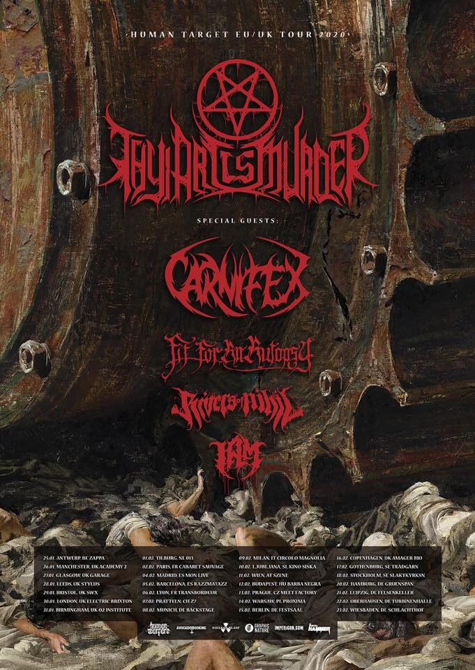 Fit For An Autopsy release brand new video for 'Warfare' ahead of European tour!