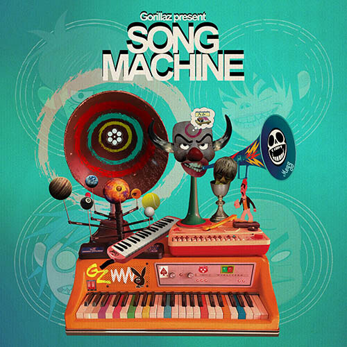 Gorillaz terug met nieuwe muziek en nieuw concept 'Song Machine'