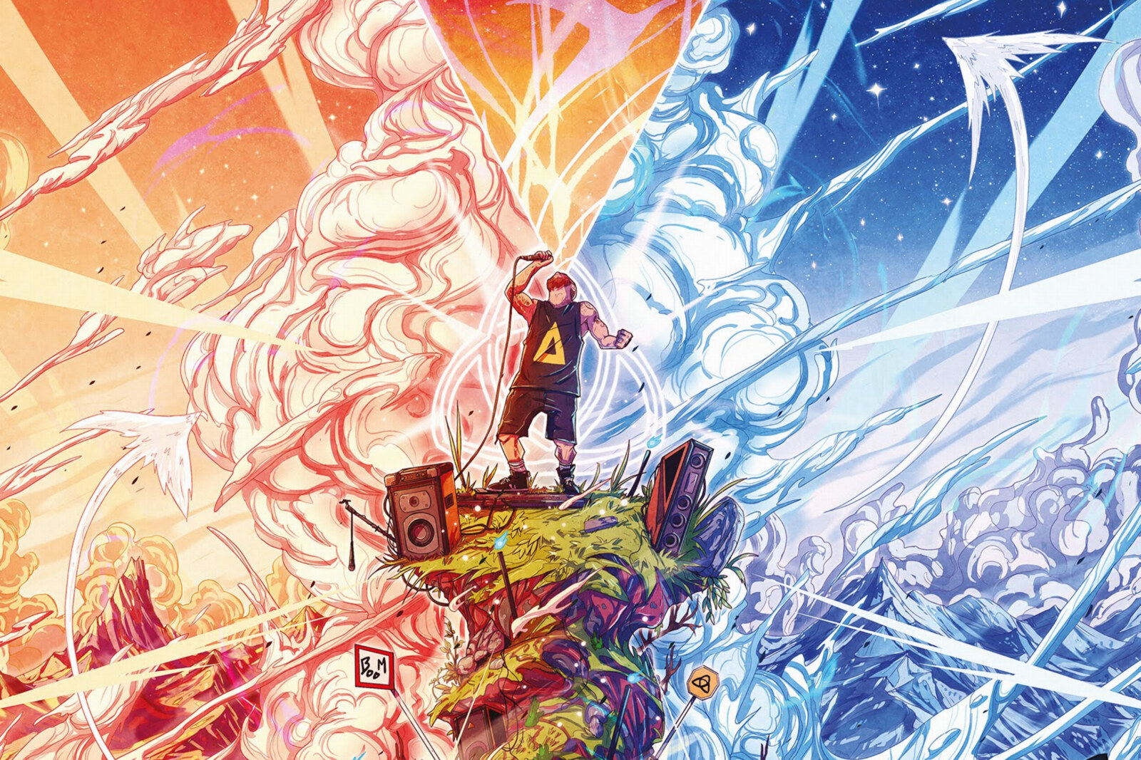 Dub FX releases new album 'Roots' including comic book