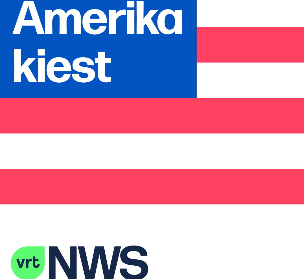 "Amerika kiest" bij VRT NWS