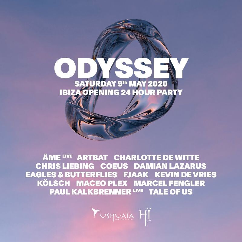 Odyssey 24-hour Ibiza opening party with Charlotte de Witte, Kölsch, Tale Of Us and more