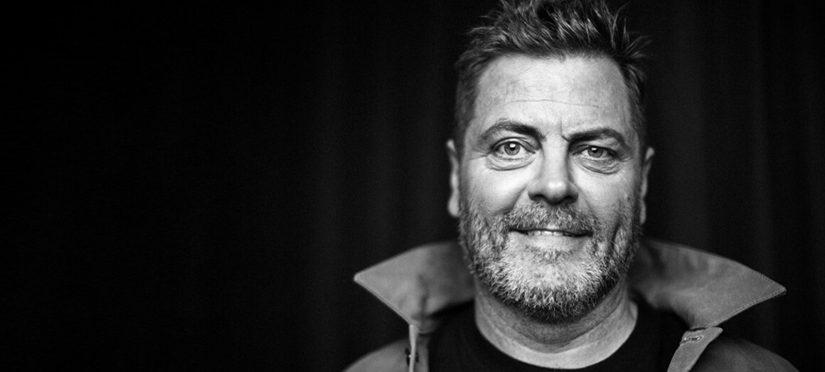 Nick Offerman treedt op in Antwerpen op 3 mei