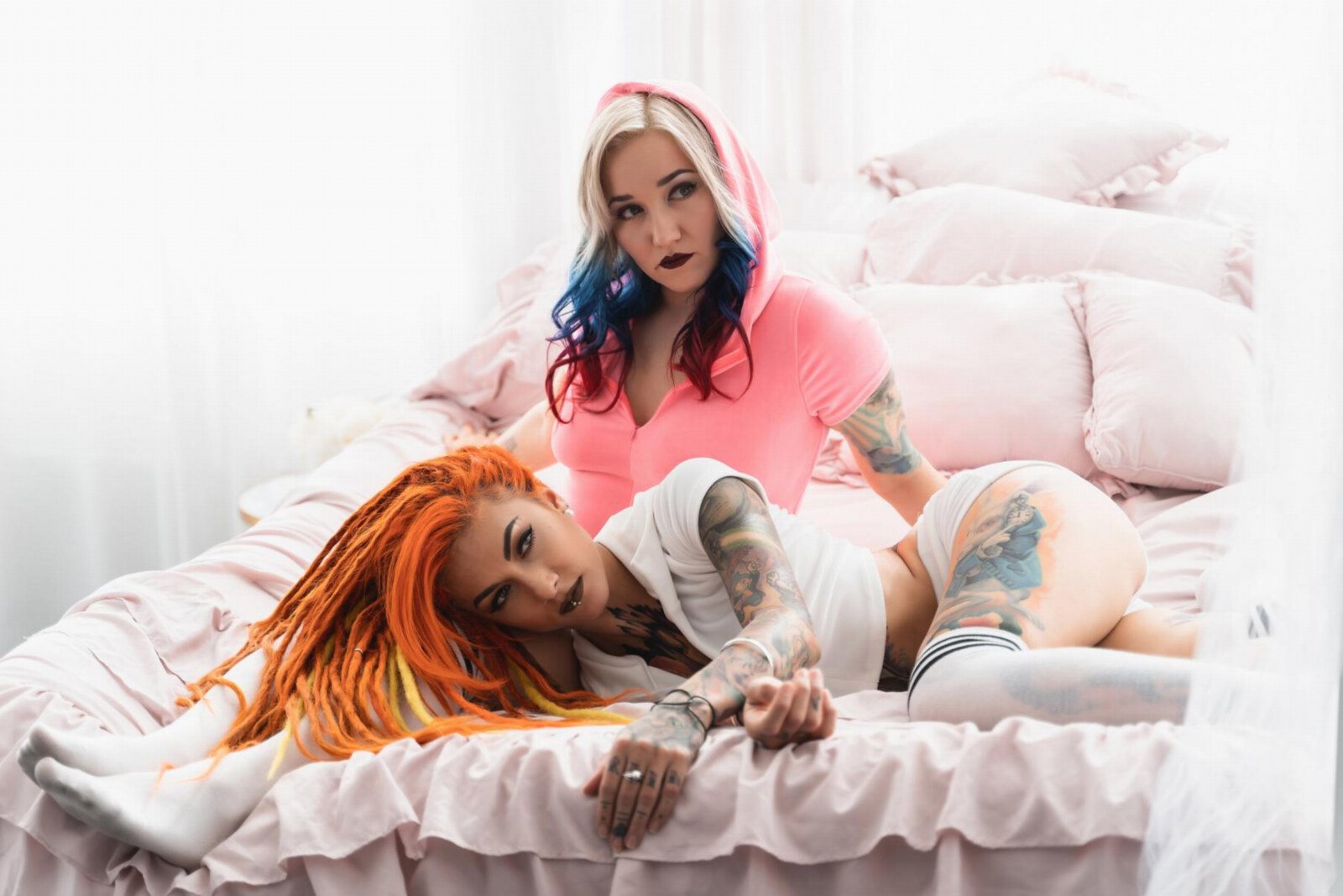 Infected Rain ’s Lena Scissorhands Releases New Single & Official Video “All The Things She Said” (t.A.T.u. cover) feat. Nika Comet (Chase The Comet)