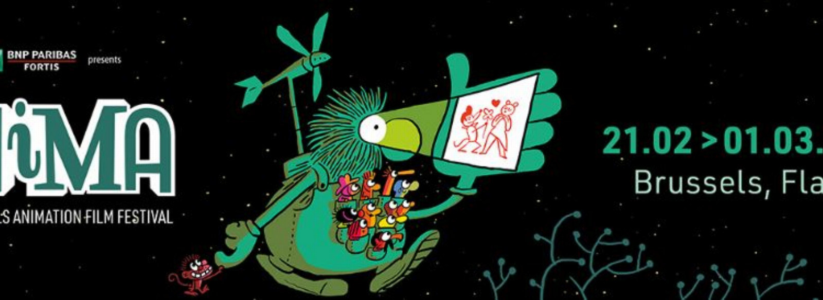 Anima - een animatiefestijn met talrijke gasten