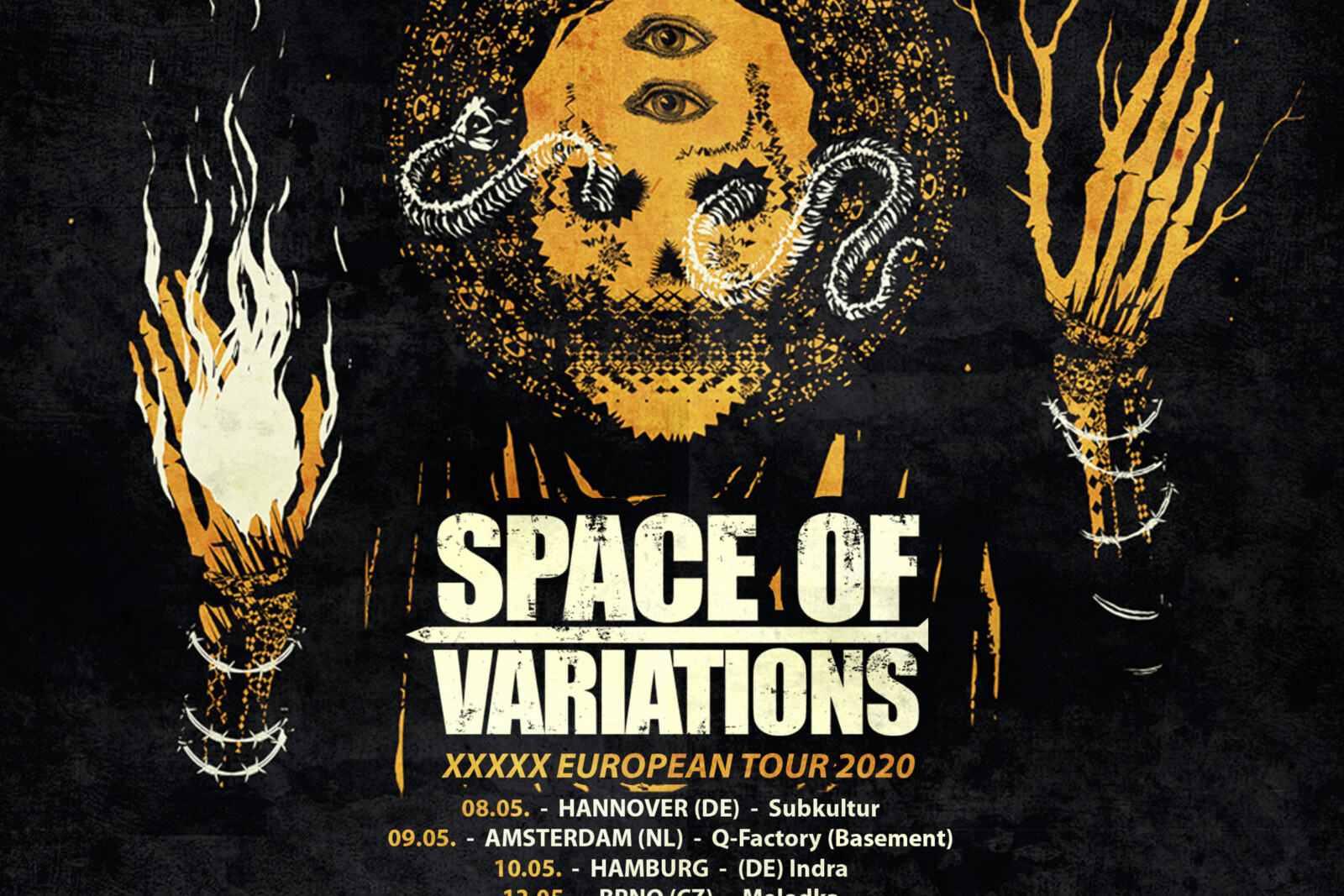 Breakthrough modern metallers Space Of Variations to tour Europe