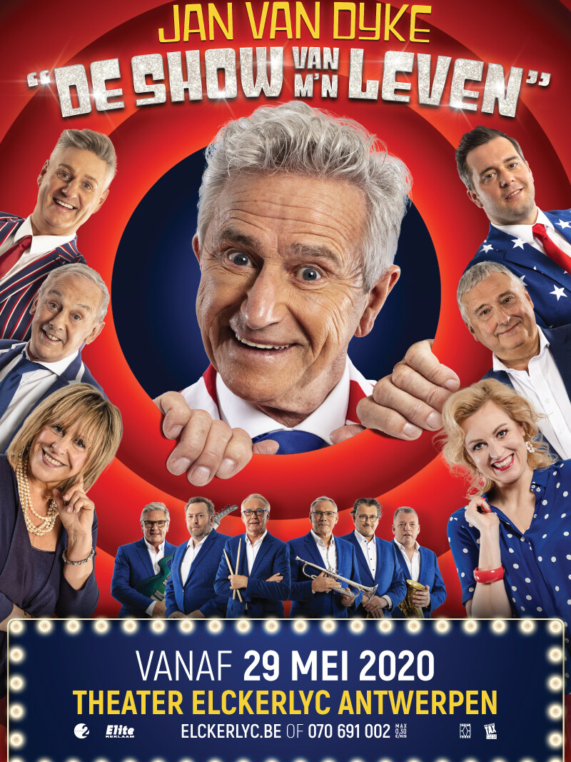Goele De Raedt vervoegt zangeres Sofie, Kobe Van Herwegen, Patrick Onzia en Franky Boy in "De show van m'n leven" van Jan Van Dyke.