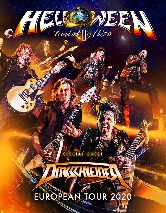 Helloween announce Dirkschneider  as special guest!