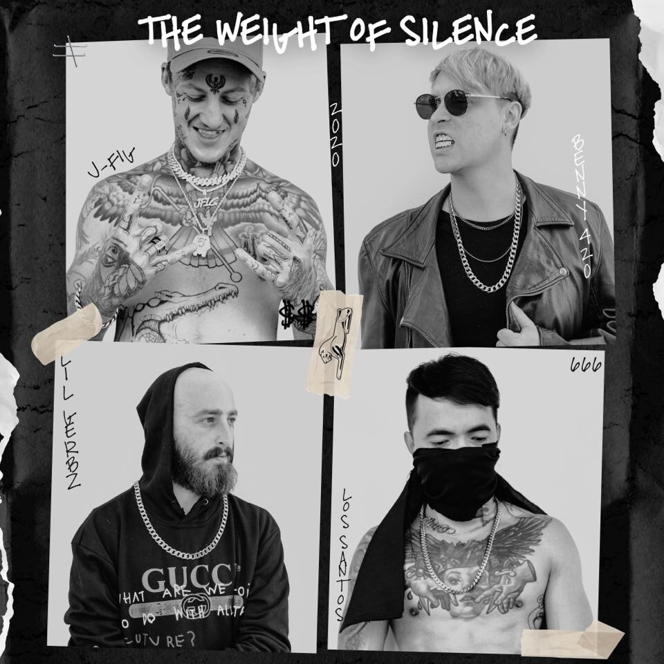 Australia's "trap metal" kings The Weight of Silence channel their hardcore influences and drape them in "Gucci and Gold" on latest single