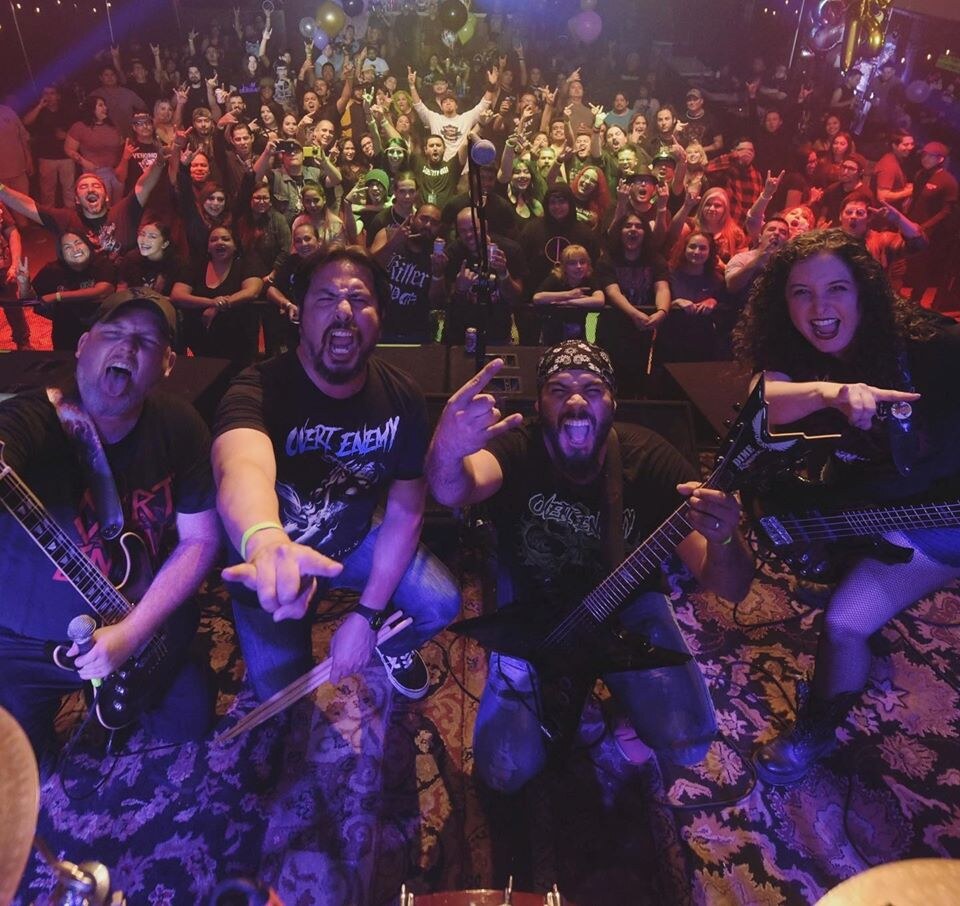 Overt Enemy release video for "Blood God"