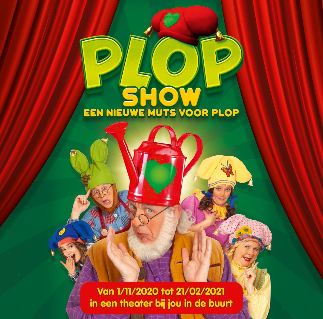 Paniek bij Studio 100:  Kabouter Plop is zijn muts kwijt!