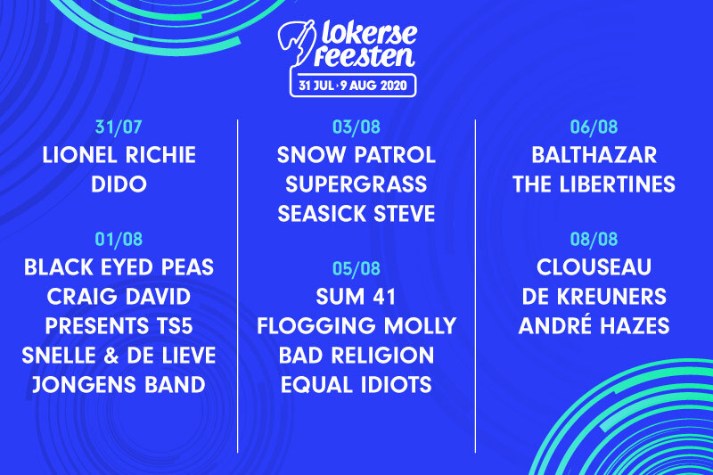 Lokerse Feesten: zes nieuwe namen