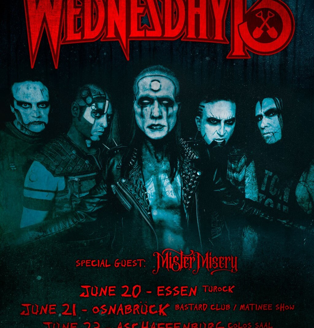 Mister Misery - announce Tour with Wednesday 13!