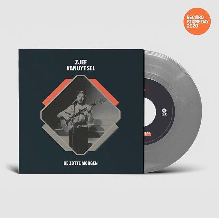'De Zotte Morgen' van Zjef Vanuytsel verschijnt na 50 jaar voor het eerst als 7inch vinyl single op Record Store Day 