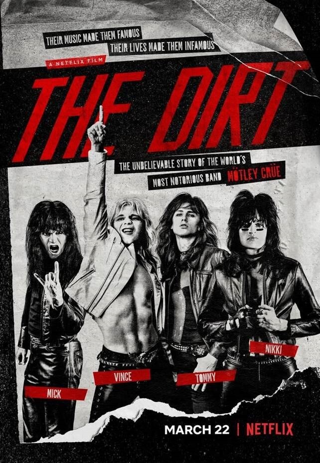 Mötley Crüe's "The Dirt" Movie 1st Anniversary!