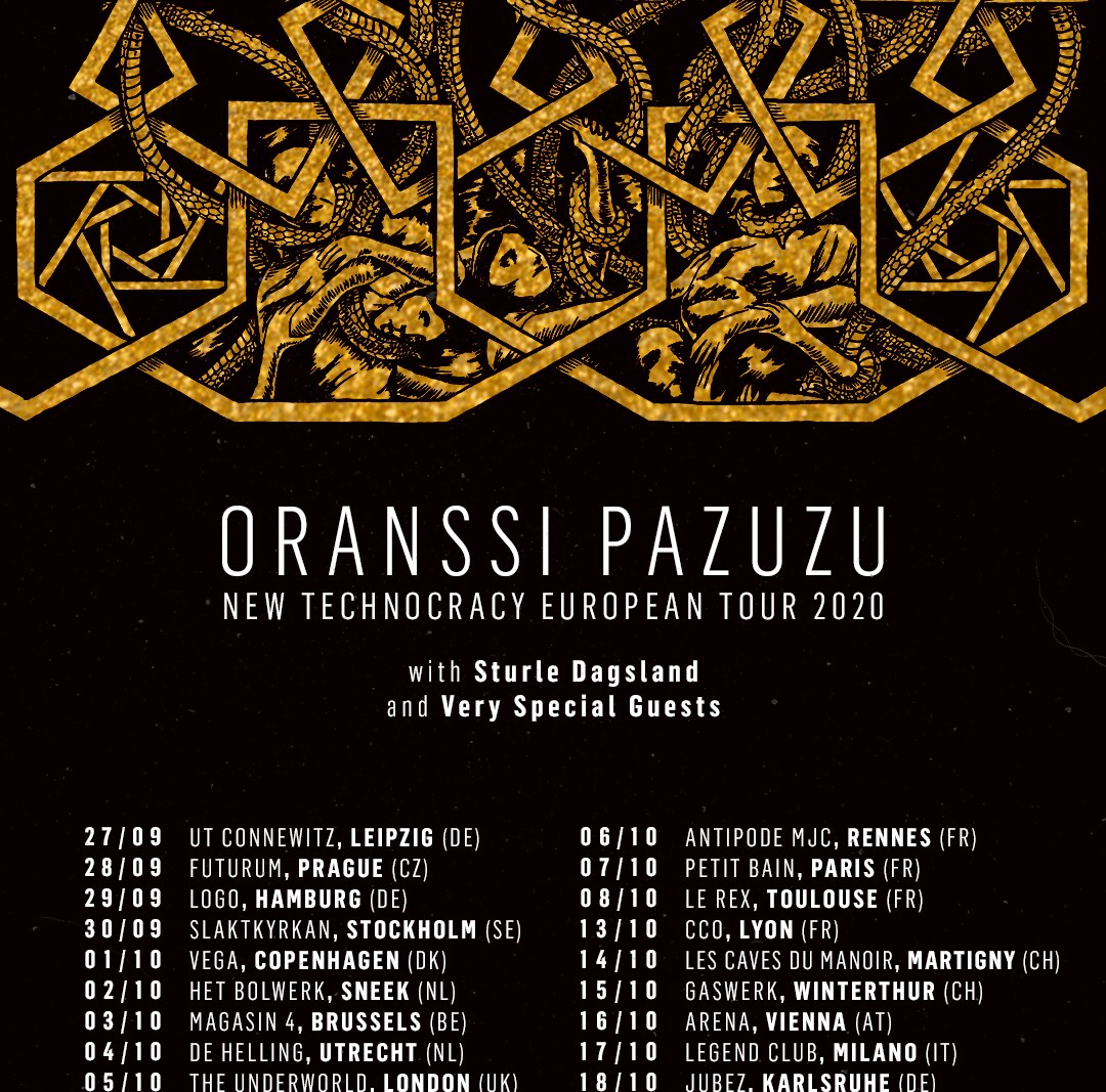 Oranssi Pazuzu unleash video for new single "Uusi Teknokratia" + new tourdates