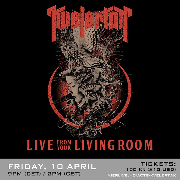 Kvelertak Announce "Live From Your Living Room" Streaming Show On April 10th