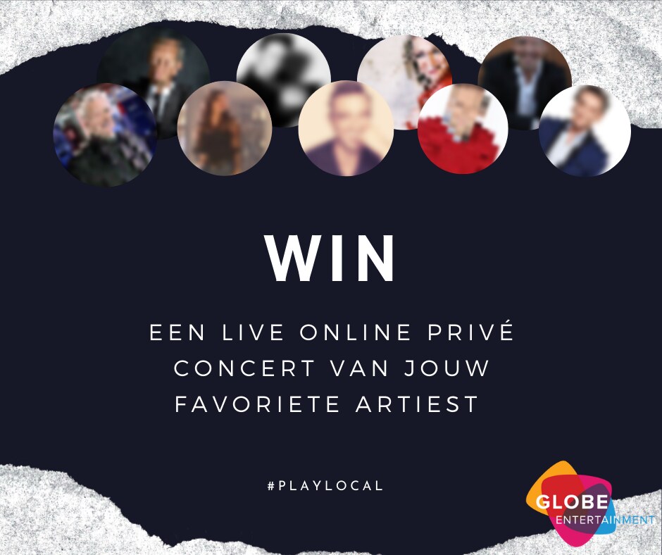 Globe Entertainment brengt live online privé concerten bij fans thuis