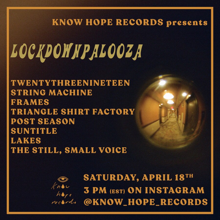 Philadelphia-Based Indie Label Know Hope Records Launching First-Ever 'LockdownPalooza' This Saturday, April 18 at 3pm EST on Instagram