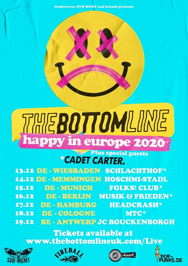 The Bottom Line Reschedule Europe Tour For December