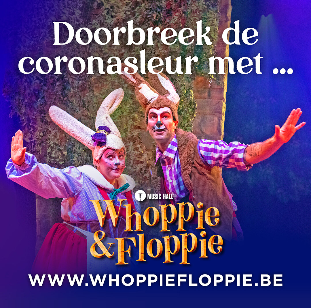 Hilarische West-Vlaamse sprookjesboskonijnen Whoppie en Floppie lanceren eigen kleurplaten én website!   