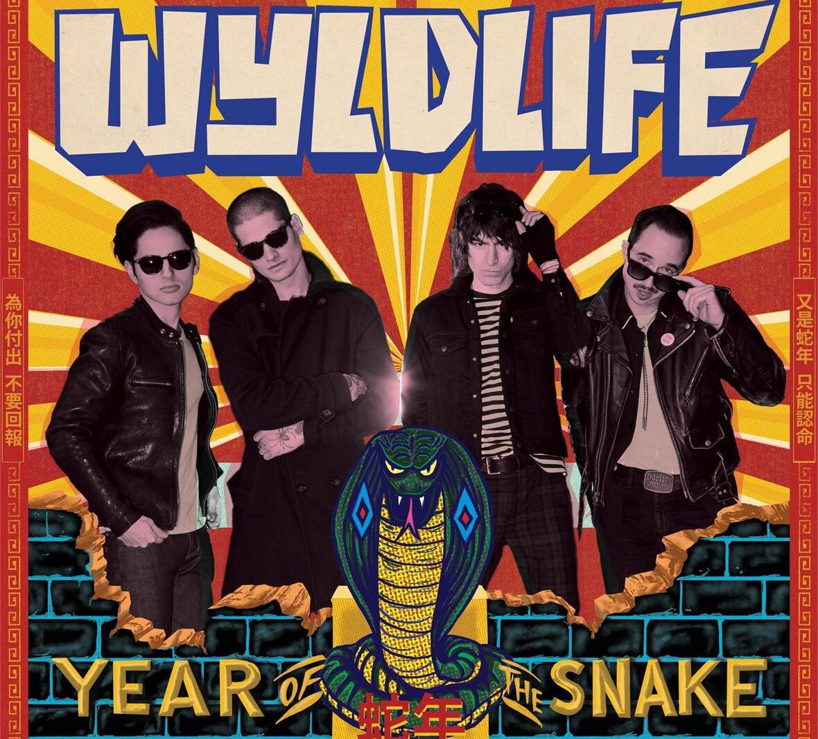Unbridled Energy of NYC's WYLDLIFE Captured in New Video "Kiss and Tell"; New Album 'Year Of The Snake' Out Now