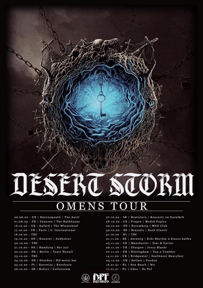 Desert Storm stream "Omens" in its entirety now!