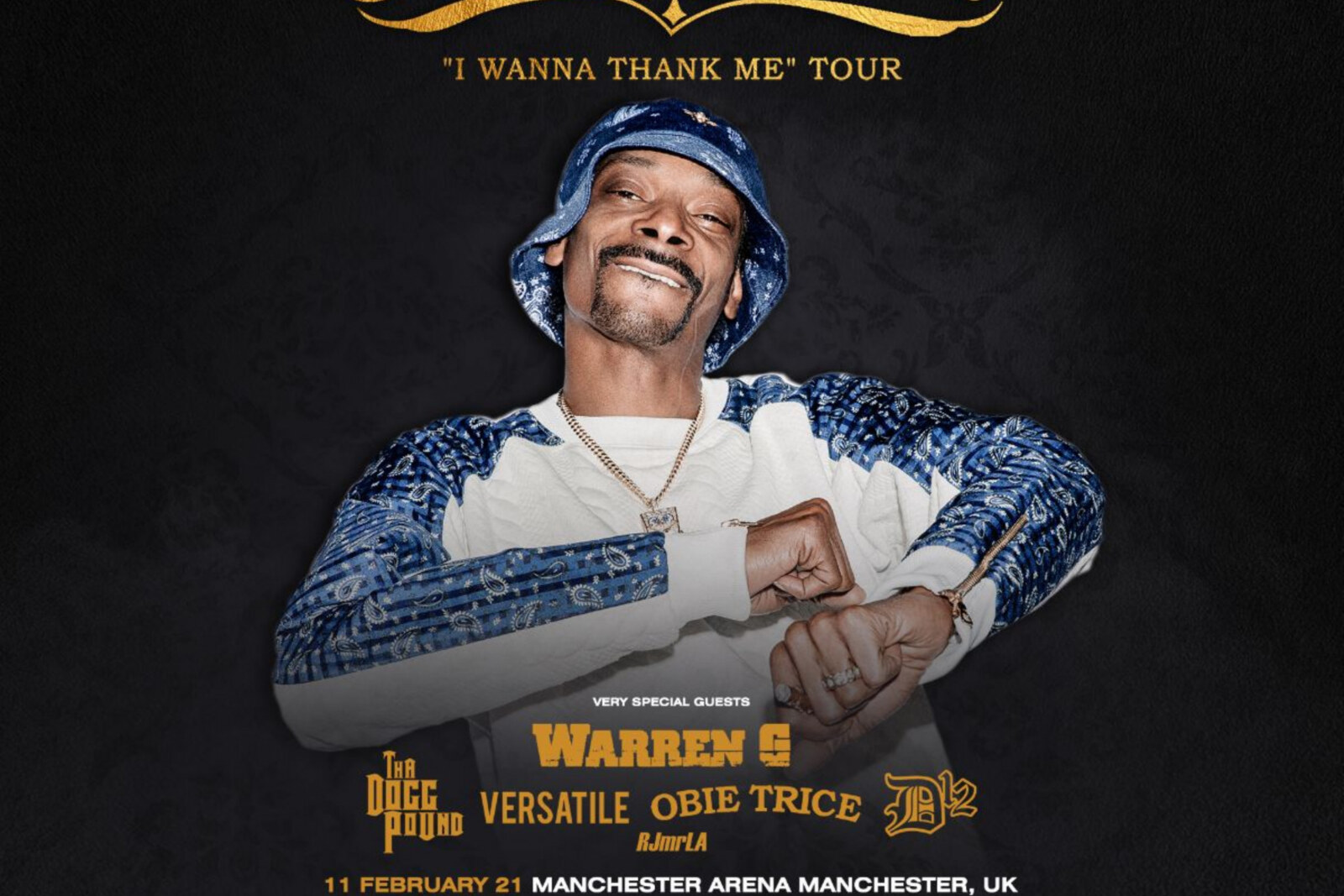 Snoop Dogg announces rescheduled UK & Ireland tour dates
