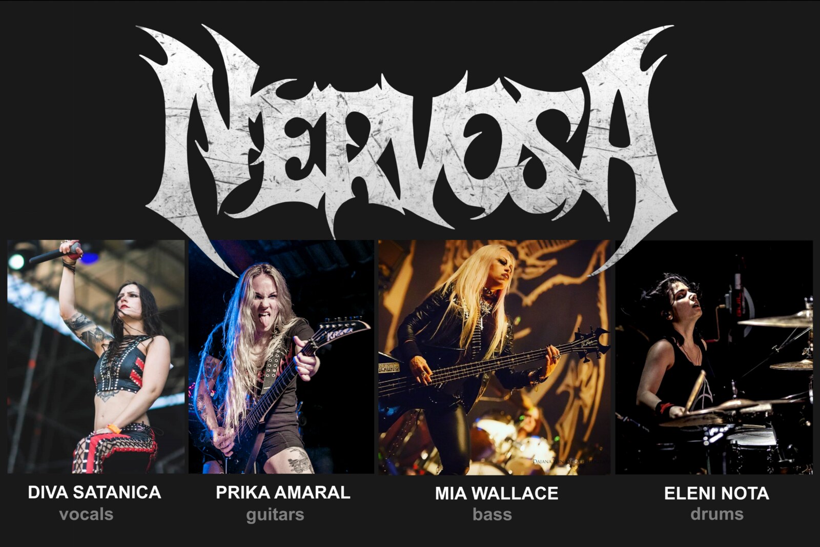 Brazilian Thrashers Nervosa Announce New Band Line Up!