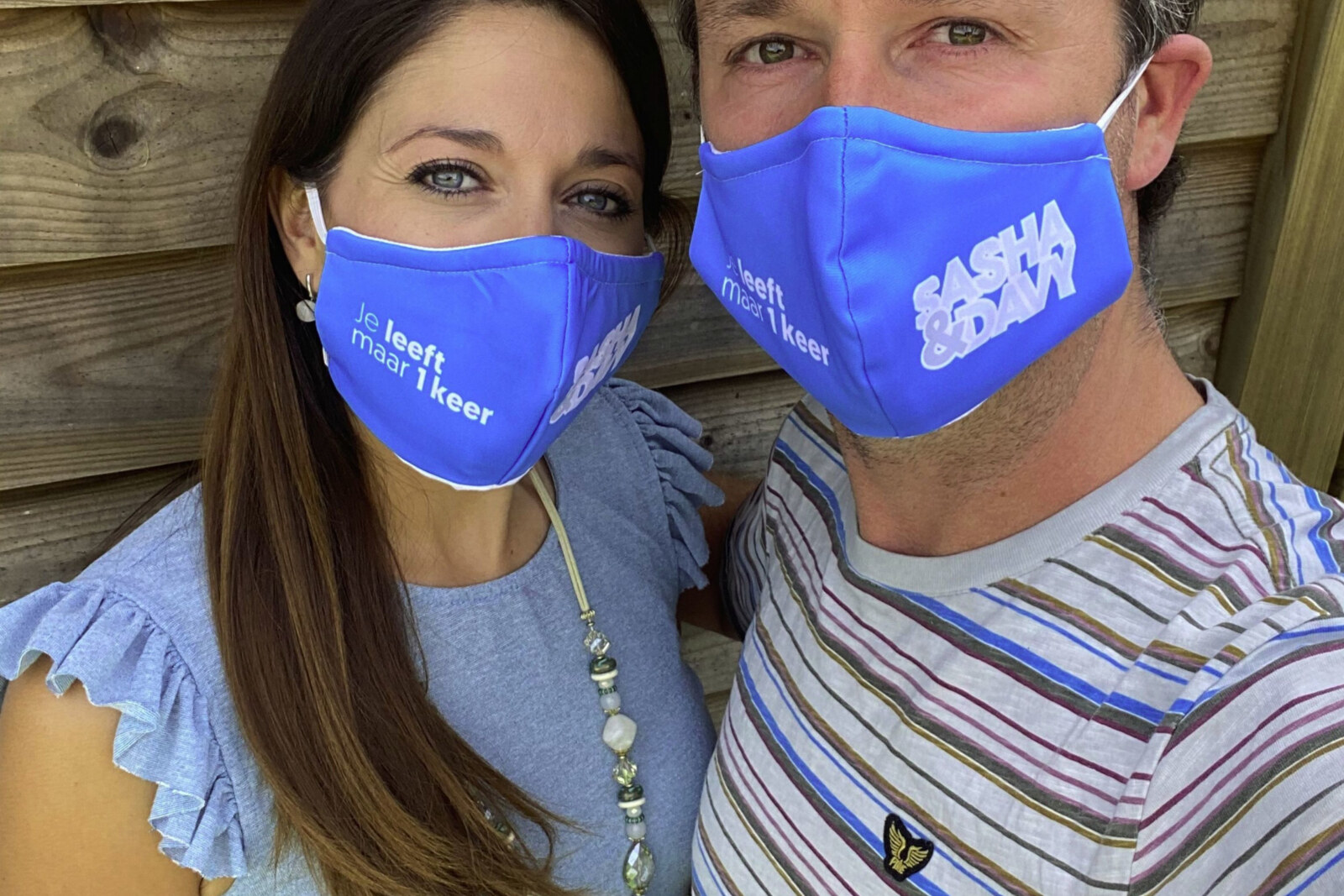 Sasha & Davy: “Wij hangen nu letterlijk aan de lippen van onze fans”