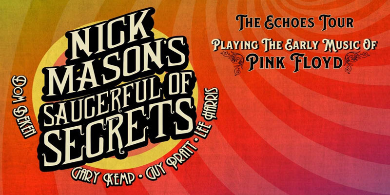 Nick Mason's Saucerful Of Secrets verplaatst concert naar 31 mei 2021