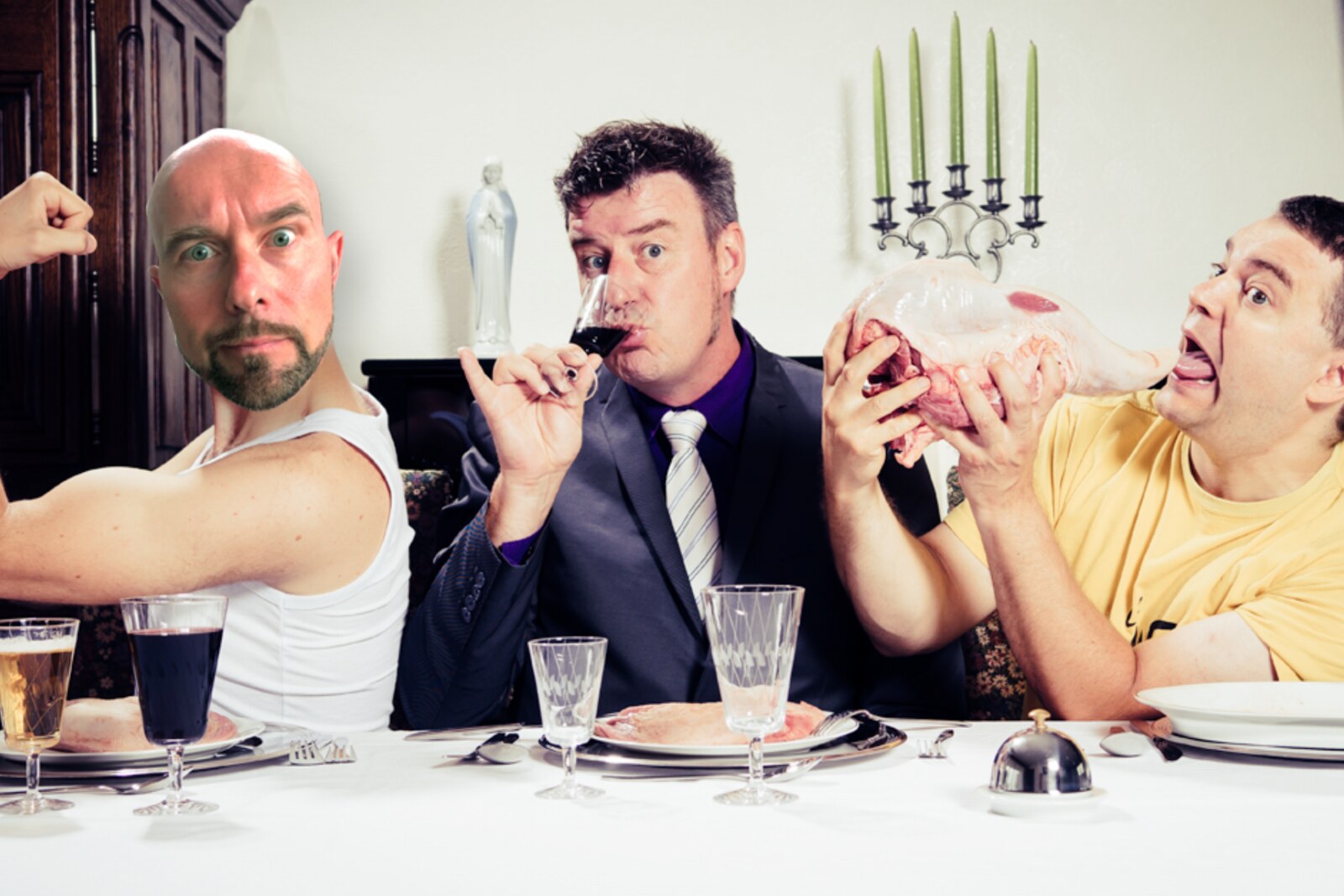 Cabaretgroep Blafwaf pinkt naar iedereen een oogske