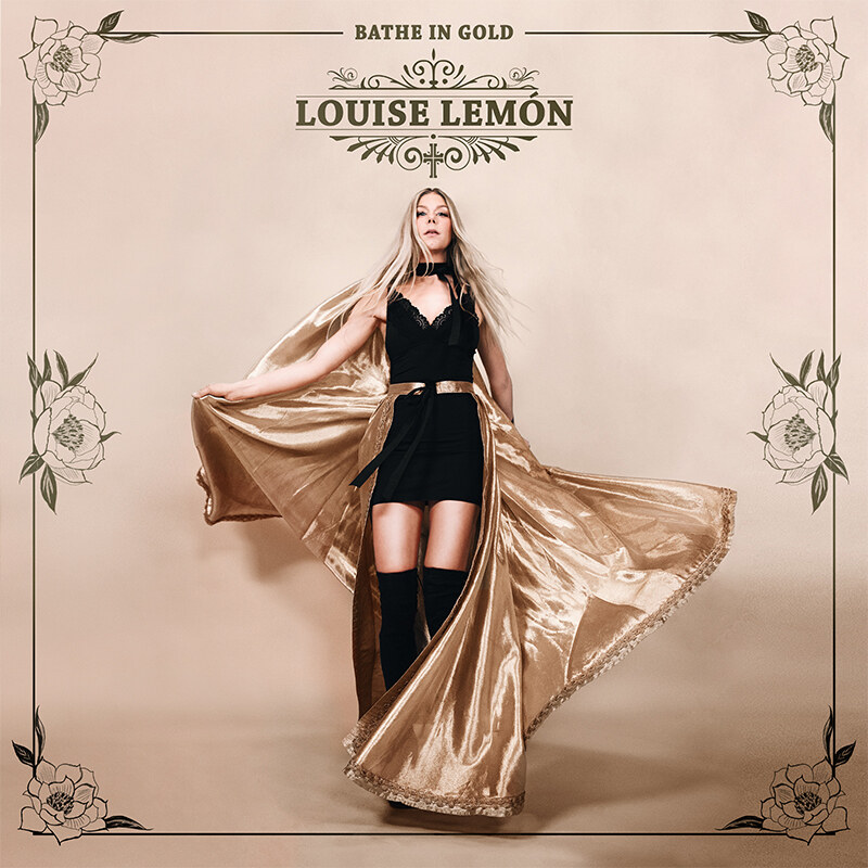 Death gospel queen Louise Lemón release something as rare as a love ballad, about the feeling of having someone bathing you gold.