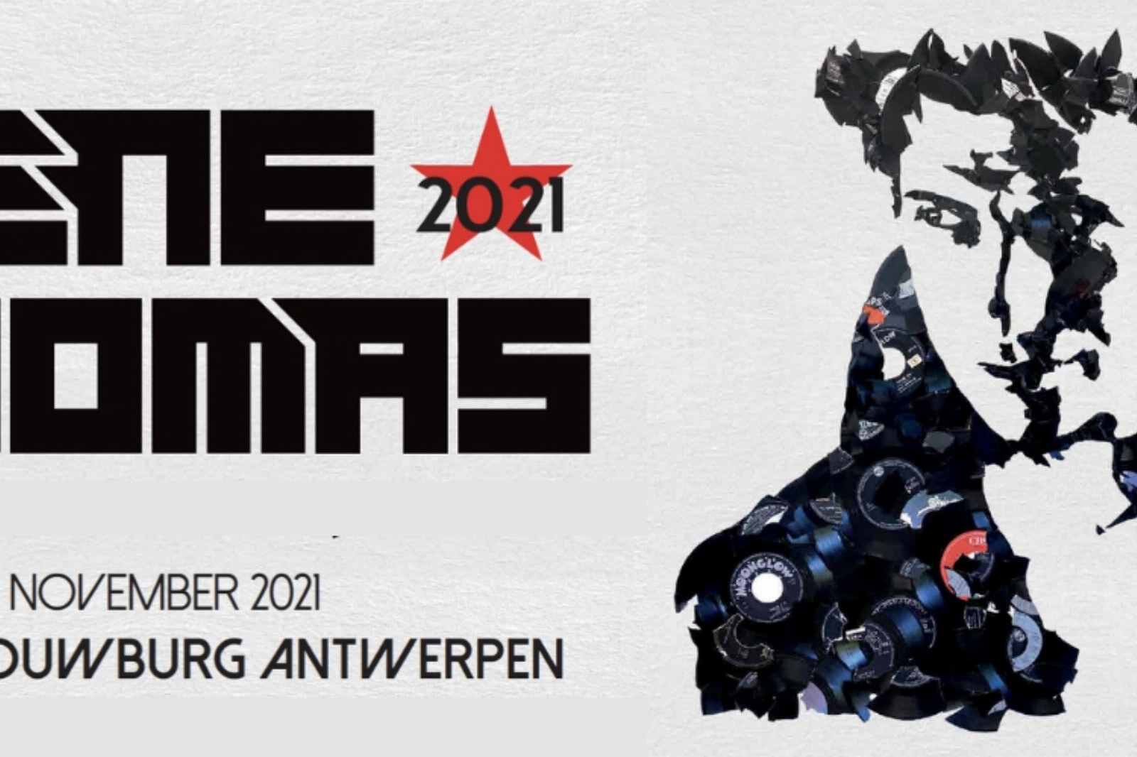 Gene Thomas kondigt concert aan in Stadsschouwburg Antwerpen