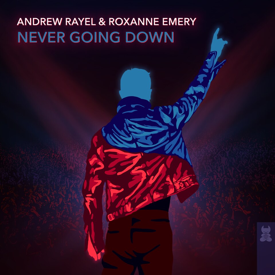 Andrew Rayel and Roxanne Emery unleash long-awaited, first-ever collaboration: 'Never Going Down'