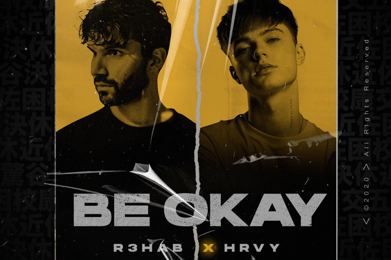 R3HAB and British pop sensation HRVY send a positive message with "Be Okay" (out now)