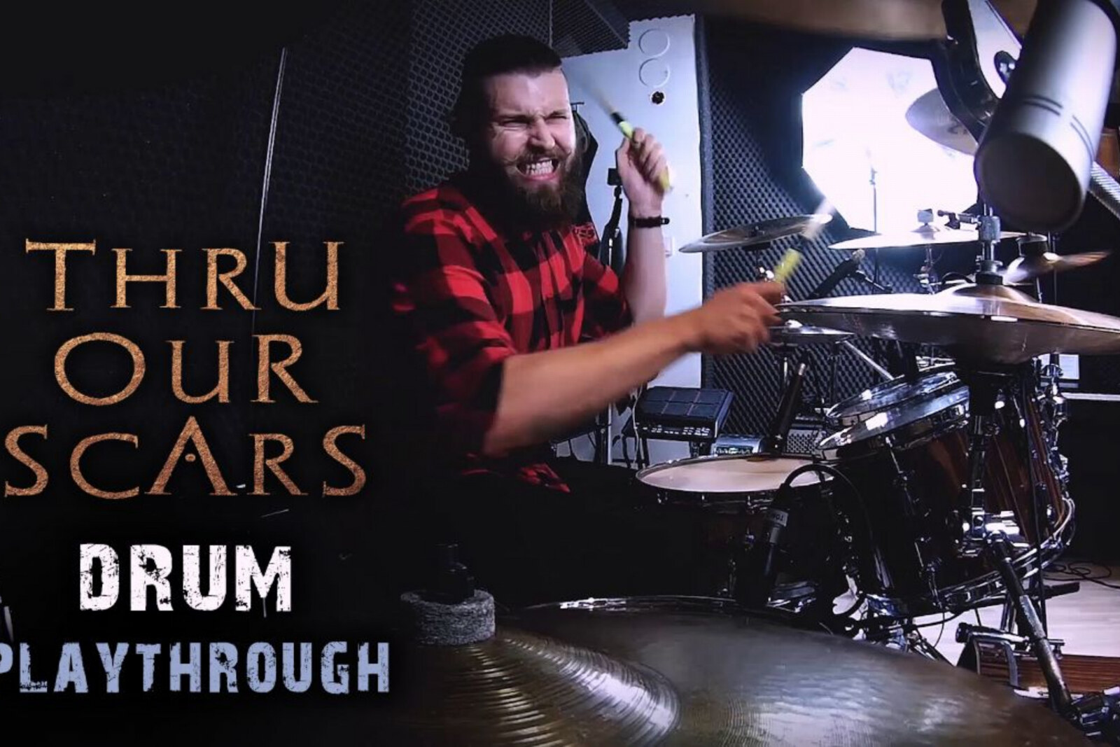 Fleshgod Apocalypse release drum playthrough for "Thru Our Scars"