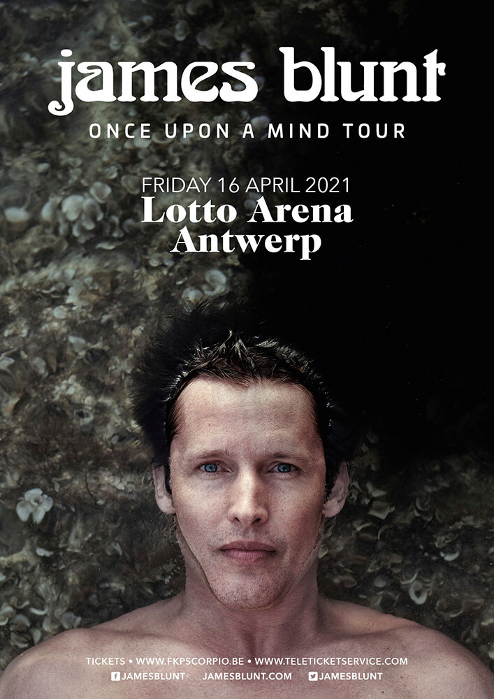 James Blunt komt naar de Lotto Arena op 16 april 2021