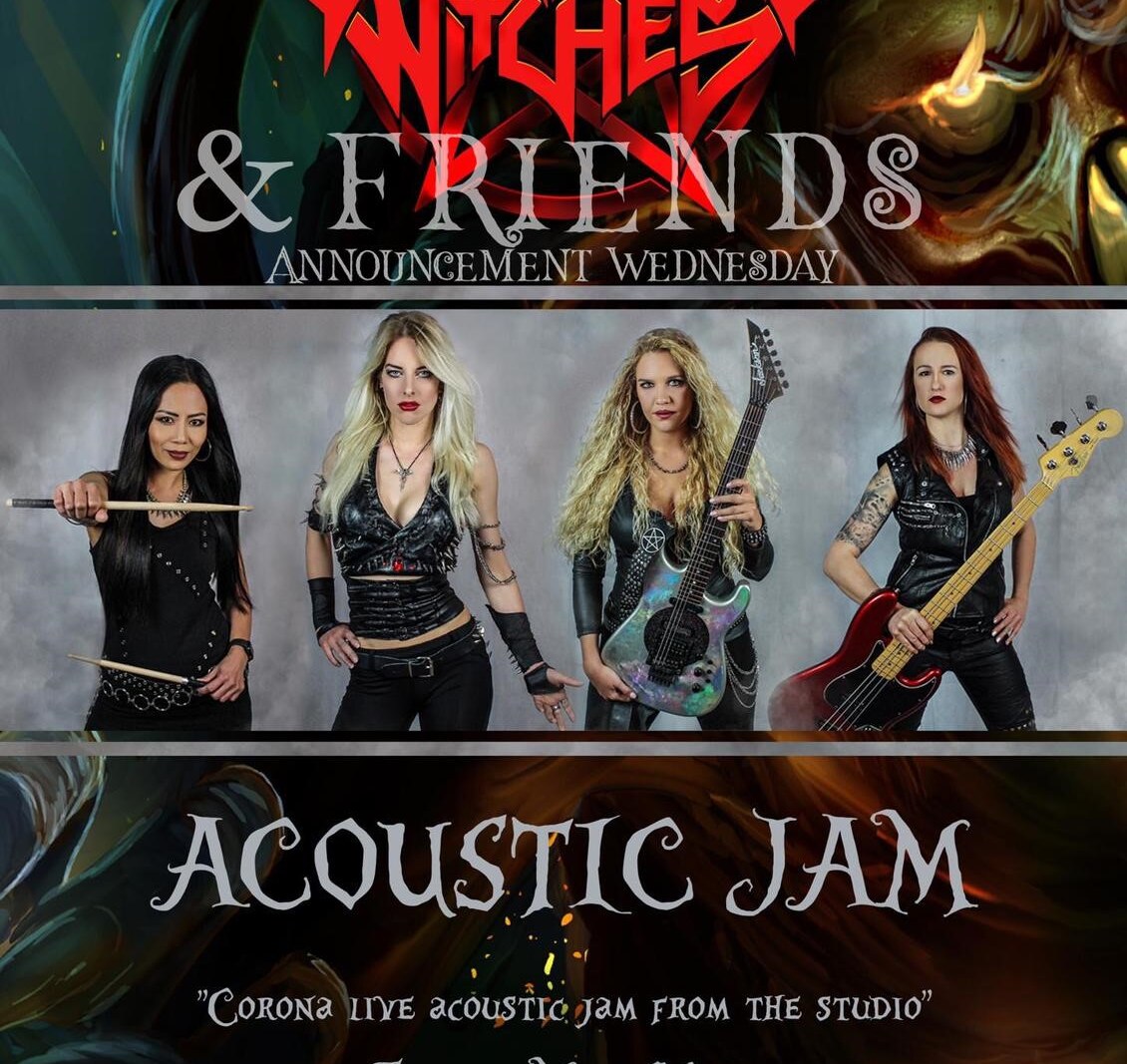 Burning Witches - announce livestream this Friday