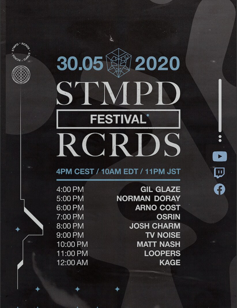 STMPD RCRDS announce lineup for third edition of online festival