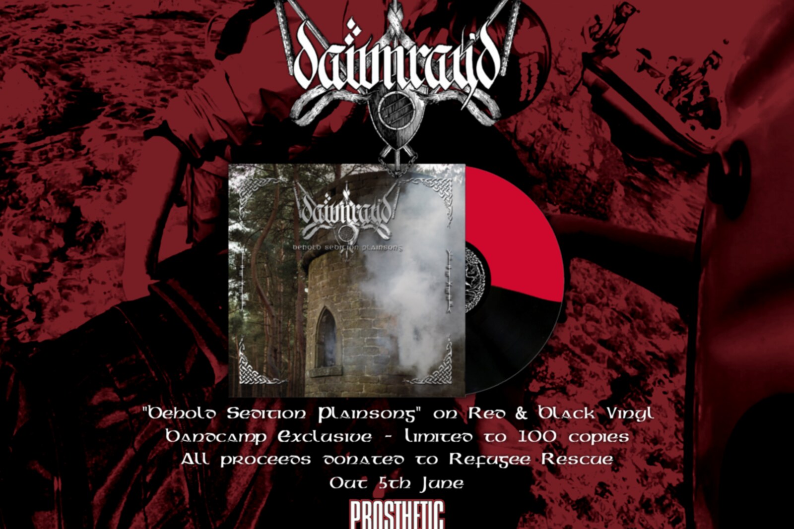 Dawn Ray 'd plan limited edition release of 'Behold Sedition Plainsong' to benefit Refugee Rescue