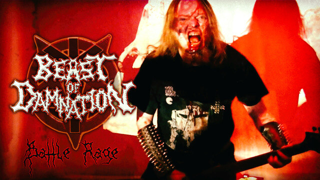 Beast Of Damnation release "Battle Rage" videoclip!