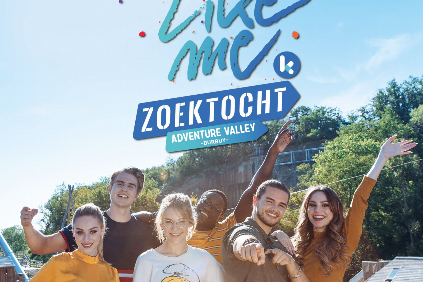 Ketnet zorgt voor een actieve zomer met Hoodie-tocht door Brussel en #LikeMe-zoektocht in Durbuy