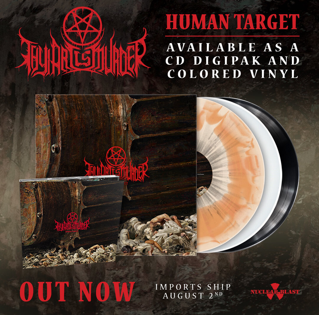 Thy Art Is Murder release drum play through for "Eye For An Eye"