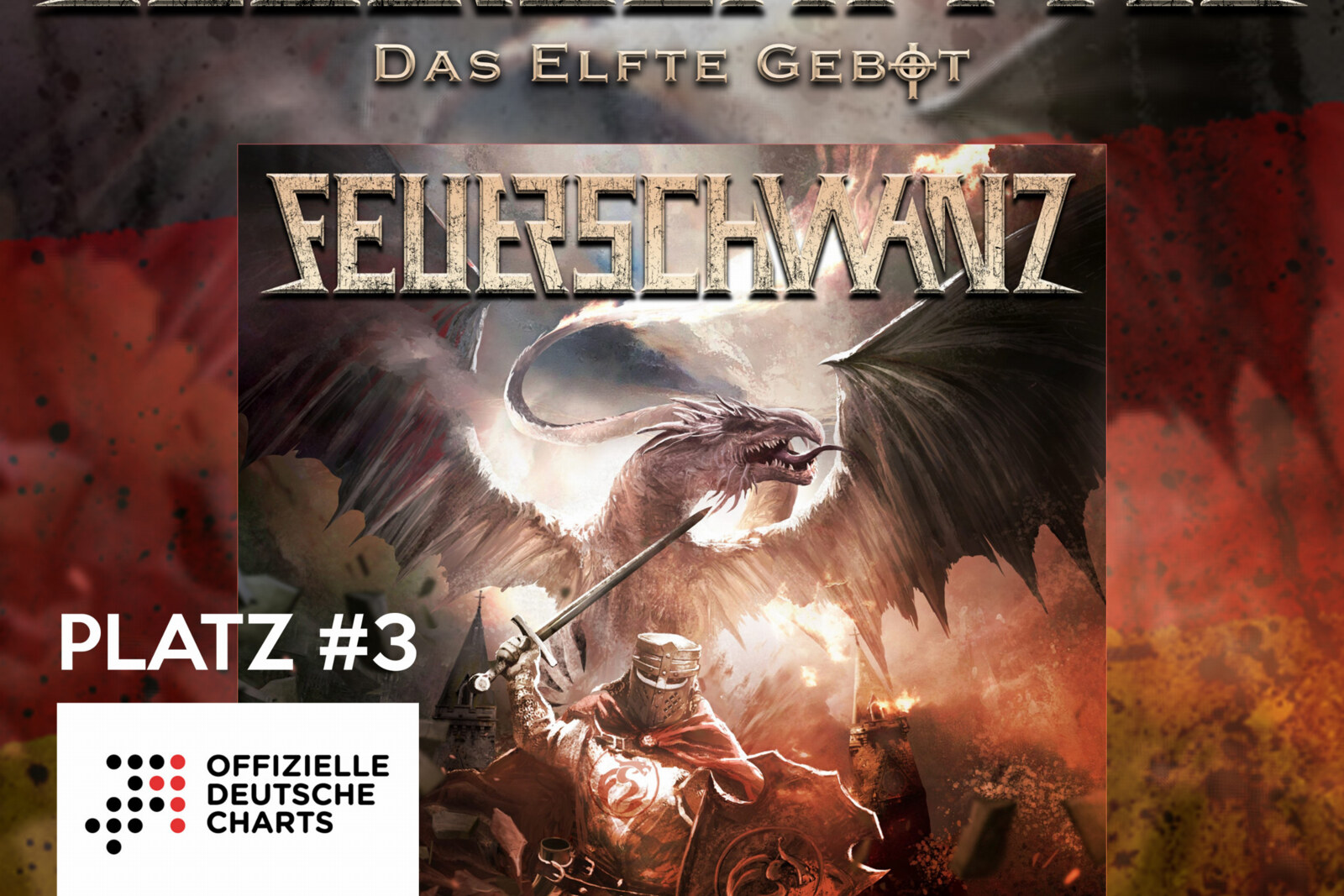 Feuerschwanz "Das Elfte Gebot" Lands On #3 On German Album Charts
