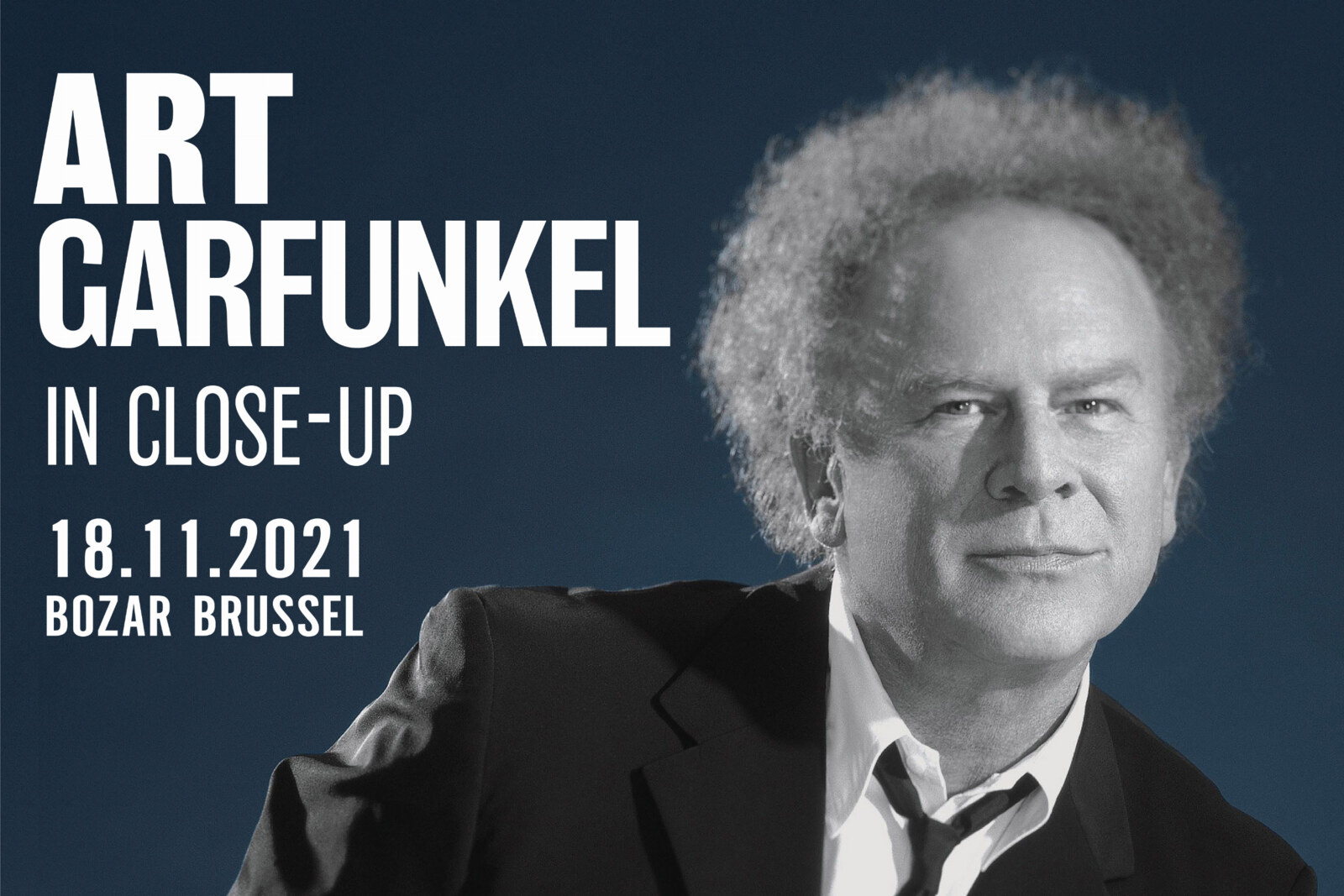 Art Garfunkel op 18 November 2021 in Bozar te Brussel