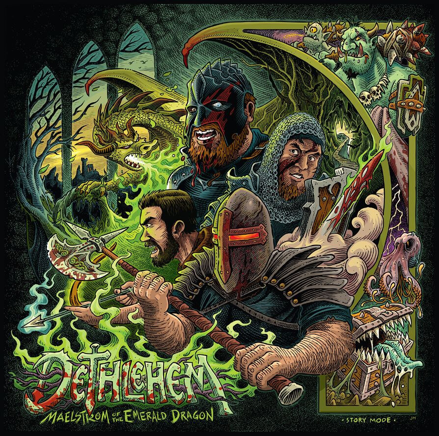 Dethlehem: New album "Maelstrom of the Emerald Dragon" is out now; LIVE presentation